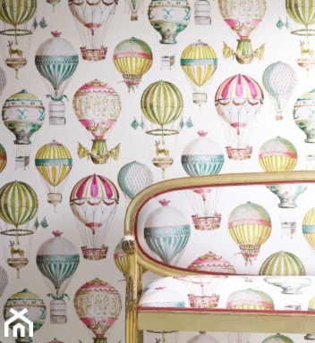 Tkanina i tapeta w balony - zdjęcie od Impresje Home Collection - Homebook