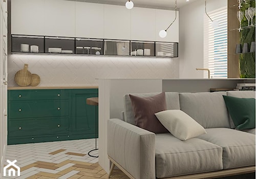 Mieszkanie, Wola - Salon - zdjęcie od KUKA Concept