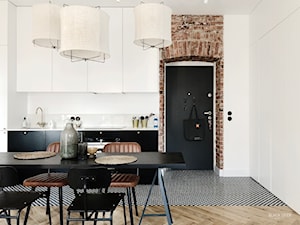 Mieszkanie w przedwojennej kamienicy, Warszawa - Kuchnia, styl minimalistyczny - zdjęcie od Black Deer Workshop Magdalena Śliwka