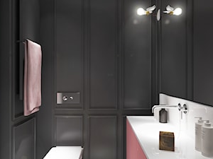 Apartament Klasyczny - Średnia łazienka, styl glamour - zdjęcie od Black Deer Workshop Magdalena Śliwka