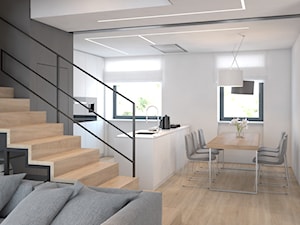 dom Sadyba - Schody, styl minimalistyczny - zdjęcie od leconcept
