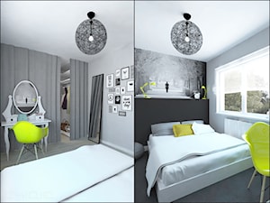 Złotniki - Sypialnia, styl nowoczesny - zdjęcie od Ohlala Wnętrza