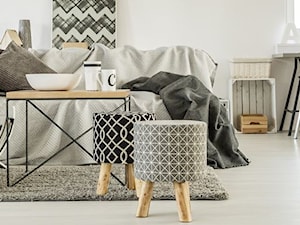 Salon w stylu scandi - zdjęcie od Desidera Design