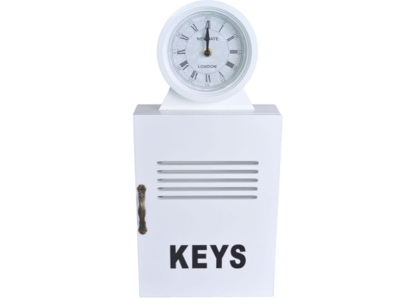 Szafka na klucze z zegarem Rouen - zdjęcie od Desidera Design - Homebook