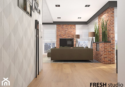 salon nowoczesny FRESHstudio - zdjęcie od FRESHstudio projektowanie wnętrz