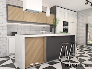 kuchnia nowoczesna FRESHstudio - zdjęcie od FRESHstudio projektowanie wnętrz