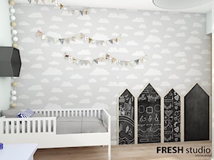 mieszkanie styl skandynawski - Pokój dziecka, styl skandynawski - zdjęcie od FRESHstudio projektowanie wnętrz