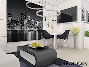salon nowoczesny FRESHstudio - zdjęcie od FRESHstudio projektowanie wnętrz