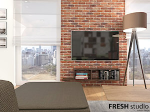 salon nowoczesny freshstudio - zdjęcie od FRESHstudio projektowanie wnętrz