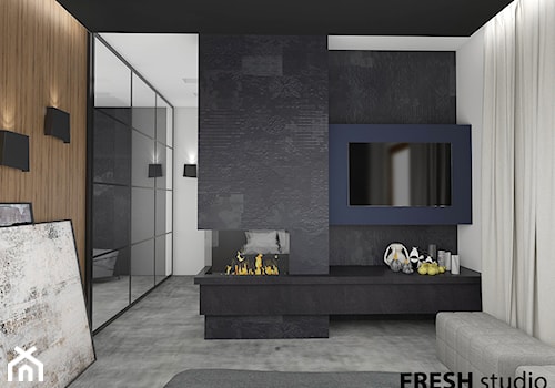sypialnia styl nowoczesny FRESHstudio - zdjęcie od FRESHstudio projektowanie wnętrz