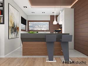 kuchnia styl nowoczesny FRESHstudio - zdjęcie od FRESHstudio projektowanie wnętrz