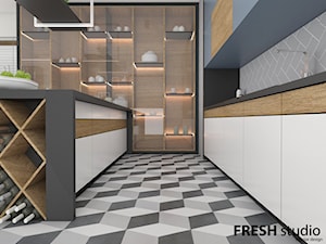 kuchnia styl skandynawski FRESHstudio - zdjęcie od FRESHstudio projektowanie wnętrz