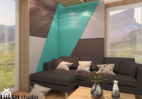 salon skandynawski freshstudio - zdjęcie od FRESHstudio projektowanie wnętrz