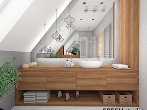 łazienka styl nowoczesny - zdjęcie od FRESHstudio projektowanie wnętrz