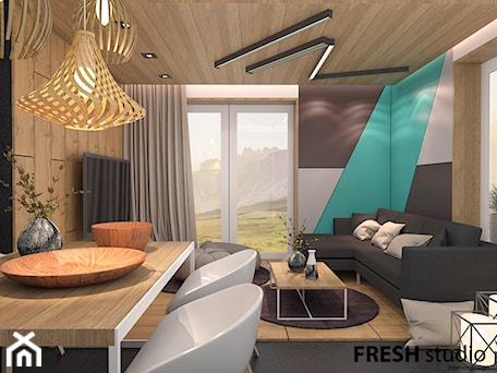 Aranżacje wnętrz - Salon: salon skandynawski freshstudio - FRESHstudio projektowanie wnętrz . Przeglądaj, dodawaj i zapisuj najlepsze zdjęcia, pomysły i inspiracje designerskie. W bazie mamy już prawie milion fotografii!