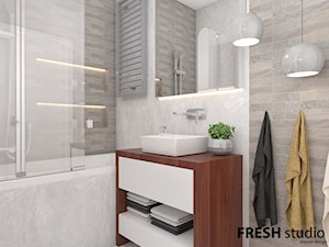 łazienka nowoczesna FRESHstudio - zdjęcie od FRESHstudio projektowanie wnętrz