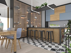 kuchnia styl skandynawski FRESHstudio - zdjęcie od FRESHstudio projektowanie wnętrz