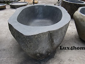 Wanna z kamienia polnego cena producenta – kamienne wanny na wymiar - zdjęcie od Lux4home™