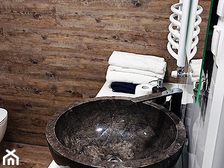 Aranżacje wnętrz - Łazienka: Czarne umywalki z kamienia na blat do łazienki - Lux4home™. Przeglądaj, dodawaj i zapisuj najlepsze zdjęcia, pomysły i inspiracje designerskie. W bazie mamy już prawie milion fotografii!