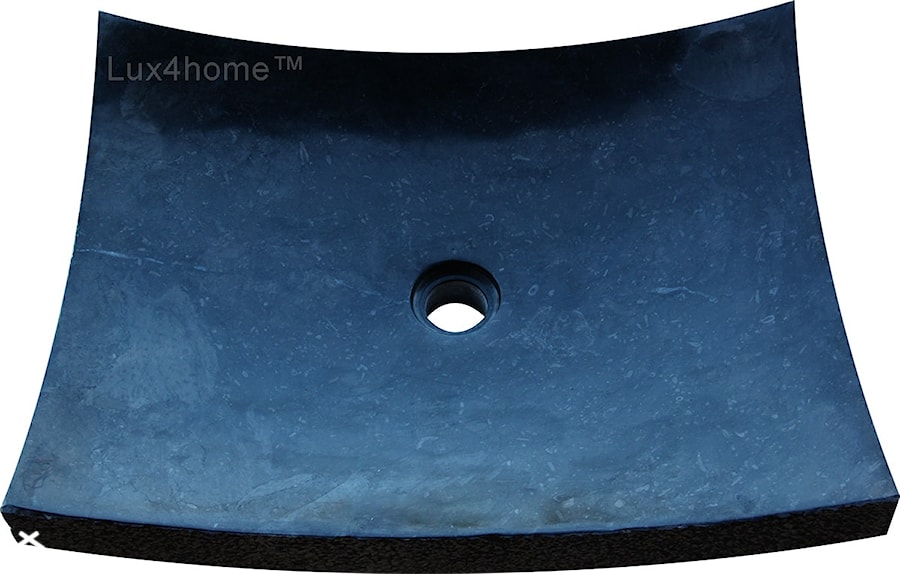 Czarna umywalka do łazienki - umywalka kwadratowa - zdjęcie od Lux4home™