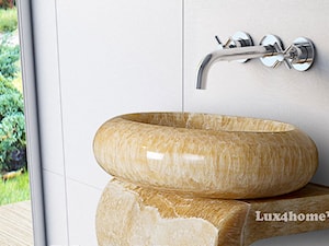 Onyksowa umywalka łazienkowa - Ferox 513 Umywalki z onyksu w łazience - zdjęcie od Lux4home™