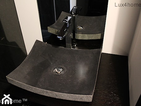 Aranżacje wnętrz - : Czarna umywalka do łazienki - umywalka kwadratowa - Lux4home™. Przeglądaj, dodawaj i zapisuj najlepsze zdjęcia, pomysły i inspiracje designerskie. W bazie mamy już prawie milion fotografii!