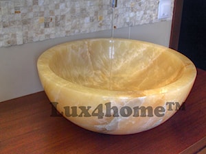 Umywalka z onyksu - Umywalki z onyksu Lux4home™ - zdjęcie od Lux4home™