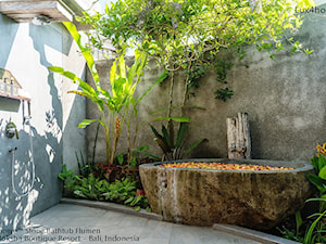 Kamienna wanna w hotelu / SPA - wanny z kamienia naturalnego - zdjęcie od Lux4home™