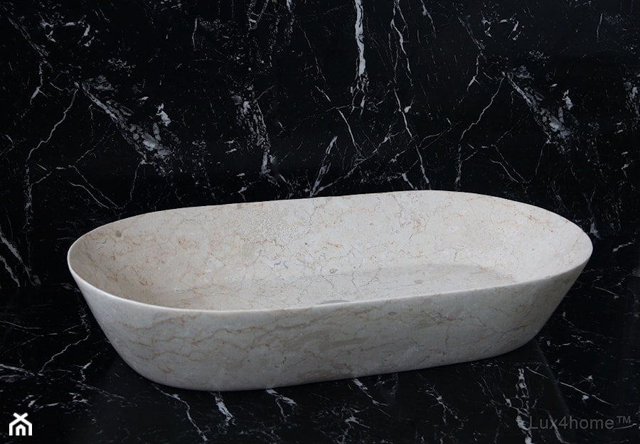 Umywalka z marmuru - owalna - zdjęcie od Lux4home™