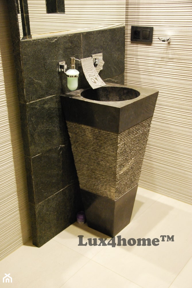 czarne umywalki stojące - zdjęcie od Lux4home™