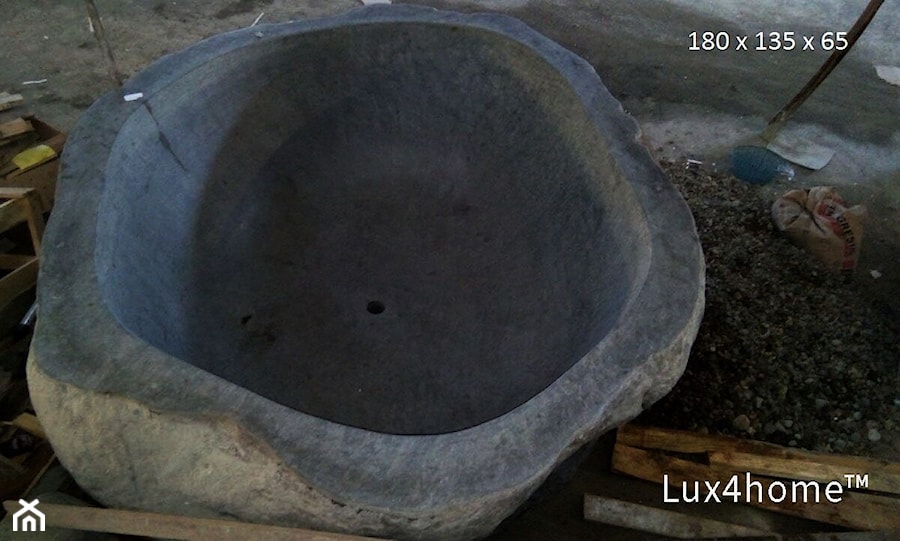 Wanna z kamienia naturalnego - producent - zdjęcie od Lux4home™