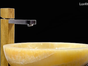 Umywalka z onyksu na blat – Umywalki z onyksu - zdjęcie od Lux4home™