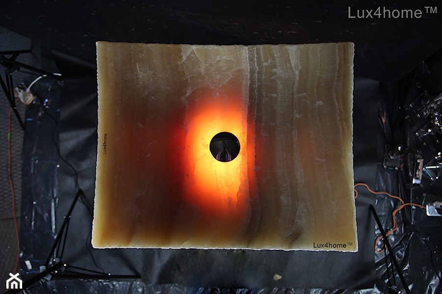 Umywalka podświetlana - podświetlona umywalka z onyksu - zdjęcie od Lux4home™
