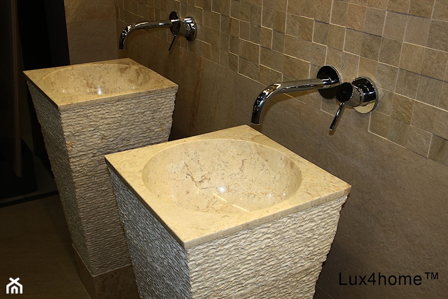 Umywalki z marmuru do łazienki - zdjęcie od Lux4home™