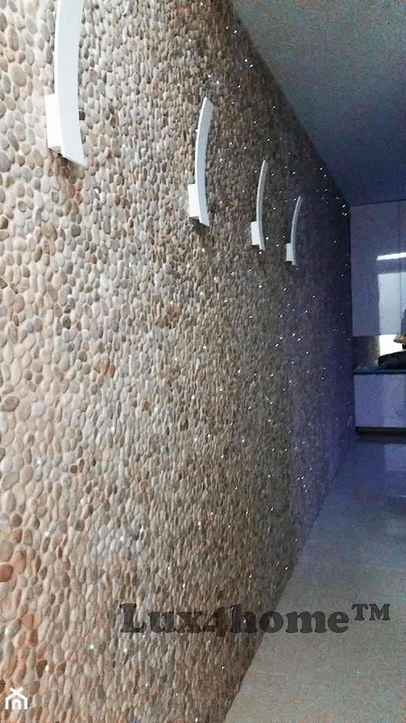 Otoczaki na sciany - ściany z otoczaków - zdjęcie od Lux4home™ - Homebook