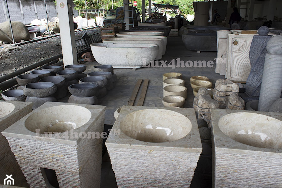 Kamienne umywalki stojace - zdjęcie od Lux4home™