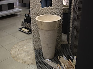 Nowoczesne umywalki stojące z kamienia - Umywalki z kamienia - zdjęcie od Lux4home™