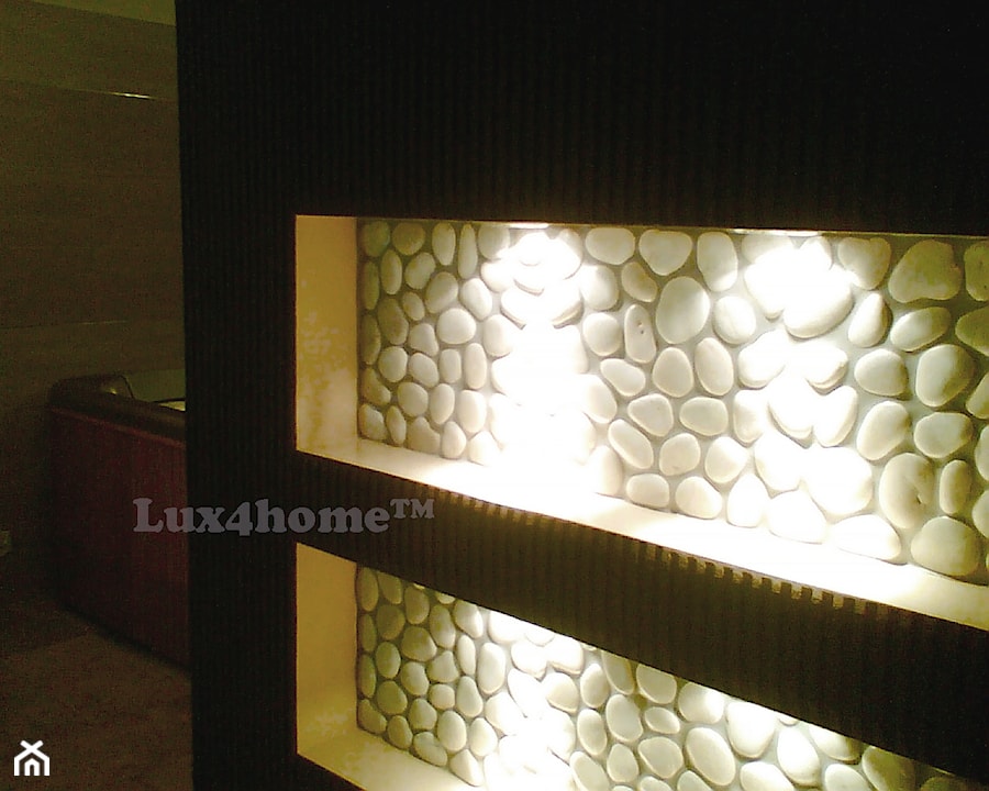 Białe otoczaki inspiracje klientów Lux4home™. - zdjęcie od Lux4home™
