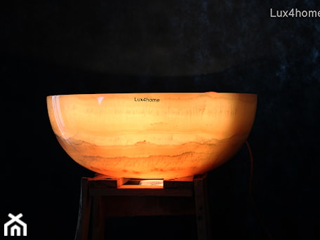 Aranżacje wnętrz - Łazienka: Umywalki z onyksu - podświetlony onyks - Lux4home™. Przeglądaj, dodawaj i zapisuj najlepsze zdjęcia, pomysły i inspiracje designerskie. W bazie mamy już prawie milion fotografii!