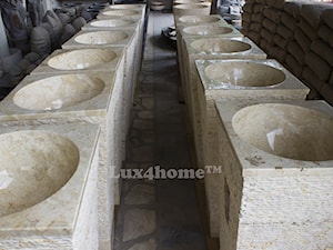 Produkcja - umywalki z marmuru - stojace - zdjęcie od Lux4home™