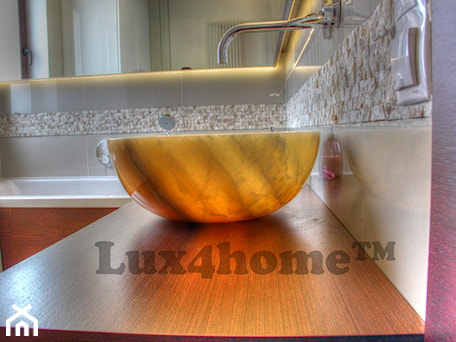Aranżacje wnętrz - Łazienka: Umywalka z onyksu - Umywalki z onyksu Lux4home™ - Lux4home™. Przeglądaj, dodawaj i zapisuj najlepsze zdjęcia, pomysły i inspiracje designerskie. W bazie mamy już prawie milion fotografii!