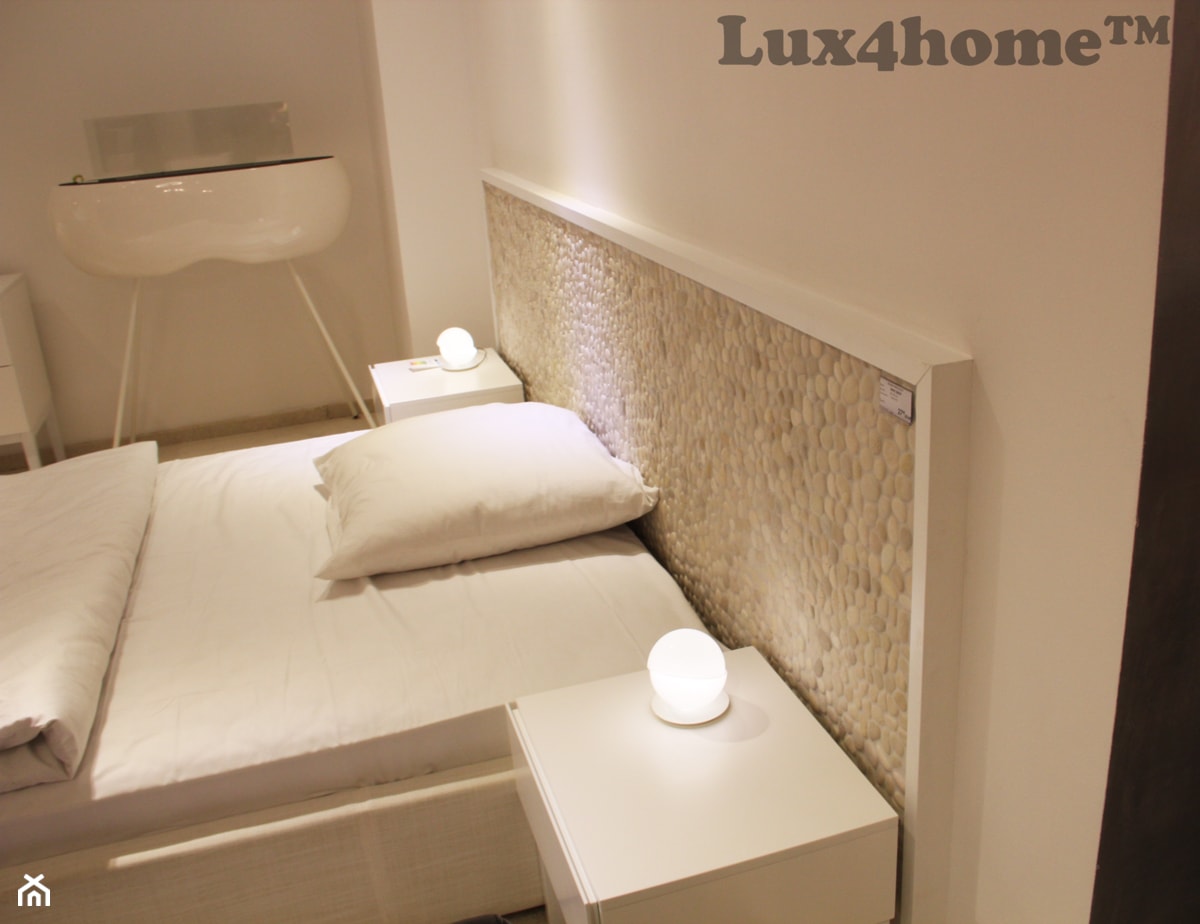 Otoczaki w sypialni - otoczaki na meblach? - zdjęcie od Lux4home™ - Homebook
