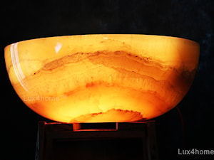 podświetlana umywalka z onyksu - podświetlane umywalki - zdjęcie od Lux4home™