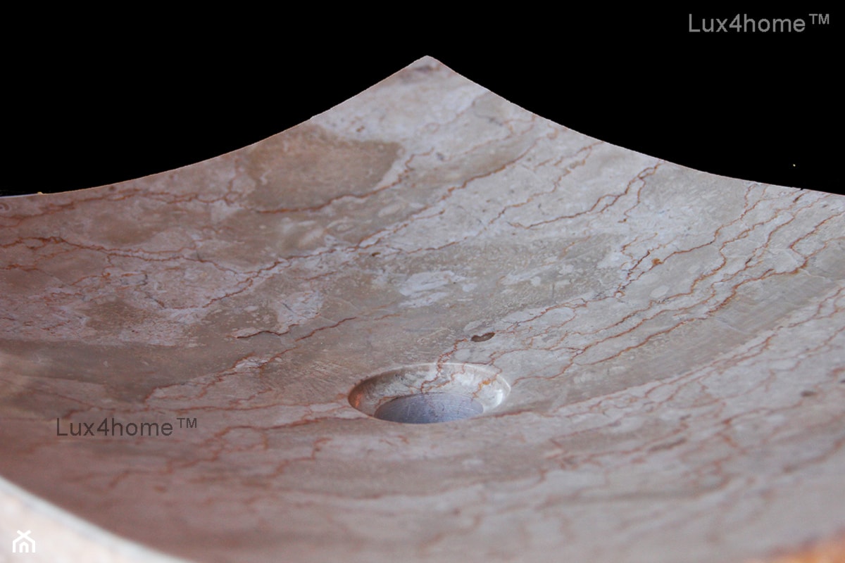 Minimalistyczne umywalki z kamienia do łazienki - zdjęcie od Lux4home™ - Homebook