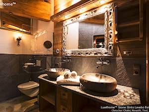 Umywalki z kamienia – Kamienna umywalka na blat - zdjęcie od Lux4home™