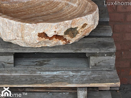 Aranżacje wnętrz - Łazienka: Umywalki z kamienia naturalnego - prawdziwy onyks - Lux4home™. Przeglądaj, dodawaj i zapisuj najlepsze zdjęcia, pomysły i inspiracje designerskie. W bazie mamy już prawie milion fotografii!