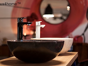 Nablatowe umywalki z marmuru - okrągłe umywalki marmurowe do łazienki - zdjęcie od Lux4home™