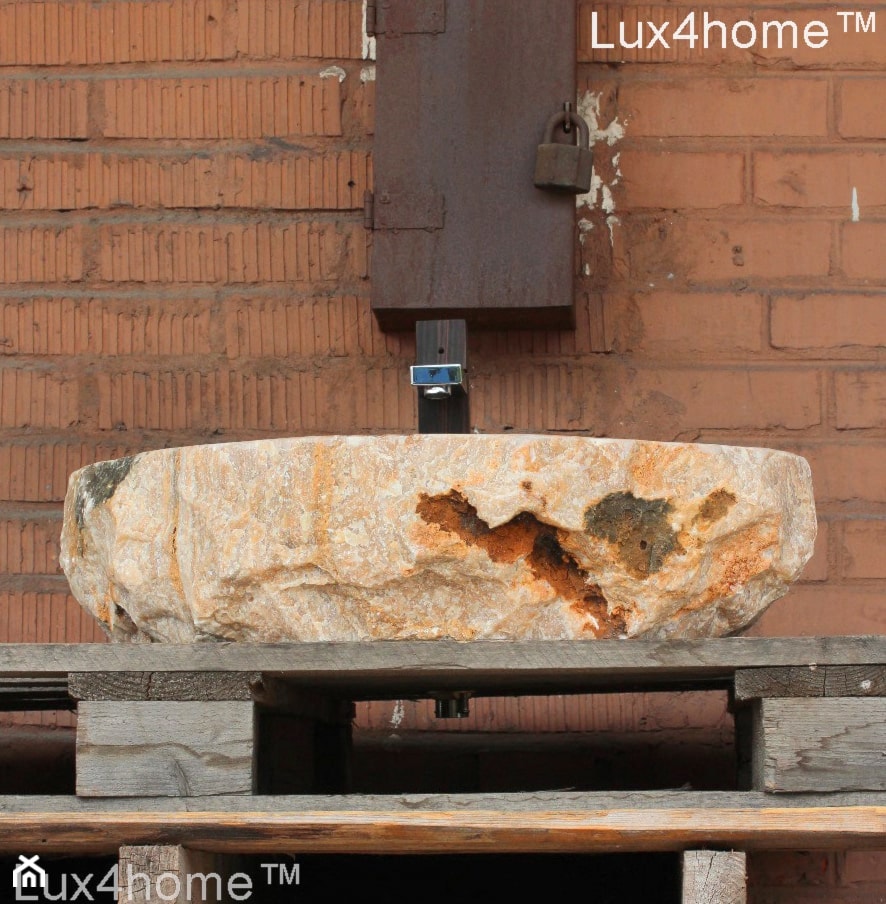 Umywalki z kamienia naturalnego - prawdziwy onyks - zdjęcie od Lux4home™