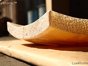 Umywalka podświetlana - podświetlona umywalka z onyksu - zdjęcie od Lux4home™