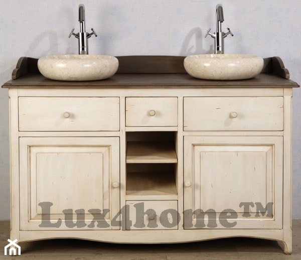 Marmurowe umywalki do łazienki - Ferox 513 umywalka z marmuru - zdjęcie od Lux4home™ - Homebook